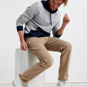 Lucky Brand 121 Slim Straight Stretch Sateen Jean Pants Beige